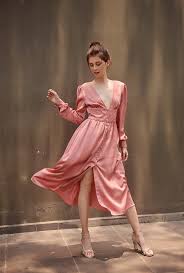 Ladies Silk Dress